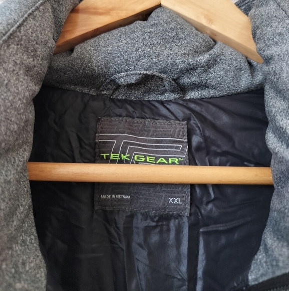 Tek gear XXL quilted gray vest jacket - Picture 4 of 5